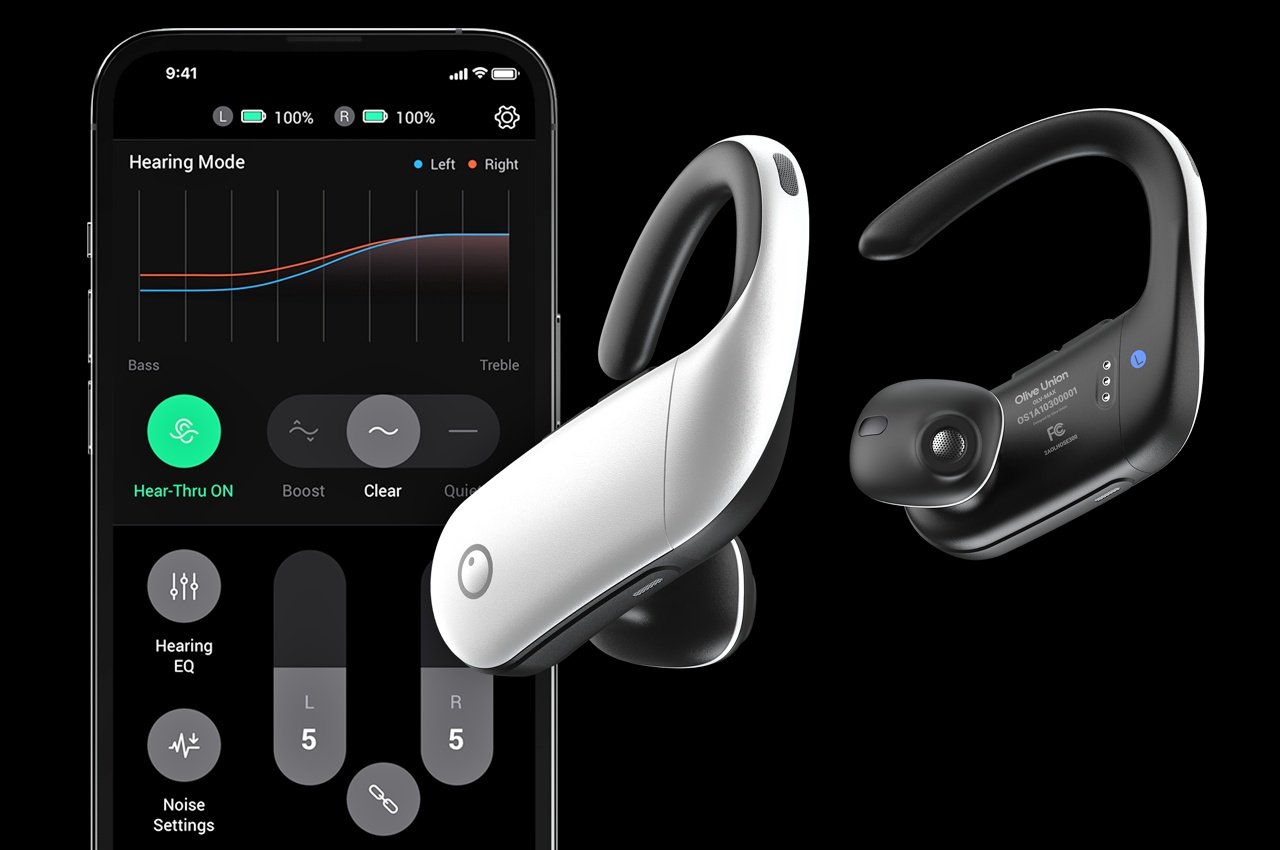 Olive Max jest jak AirPods Pro dla osób niedosłyszących, z prawdziwie bezprzewodową konstrukcją i ulepszonym słuchaniem