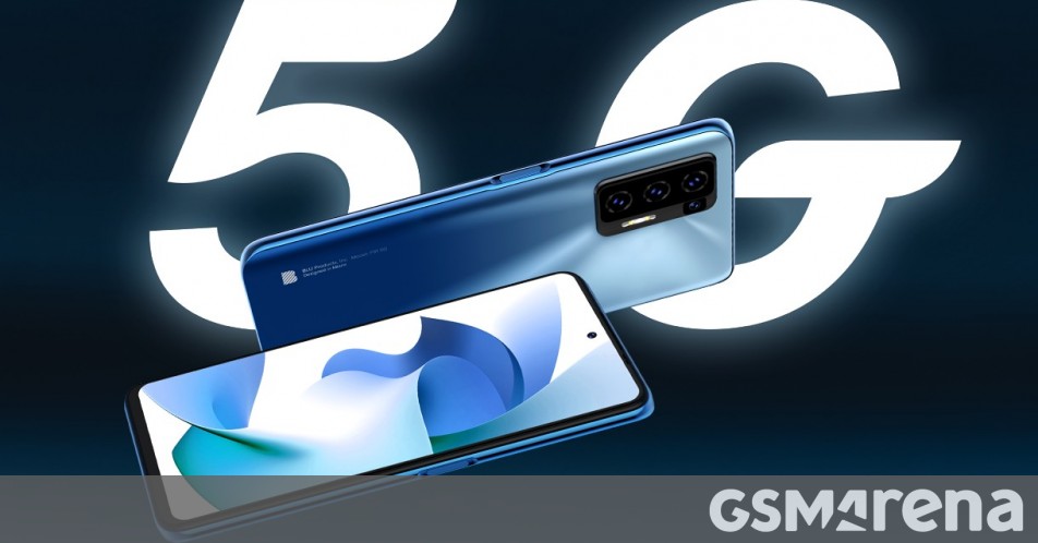 BLU przedstawia swój pierwszy telefon 5G: F91 jest zasilany przez Dimensity 810