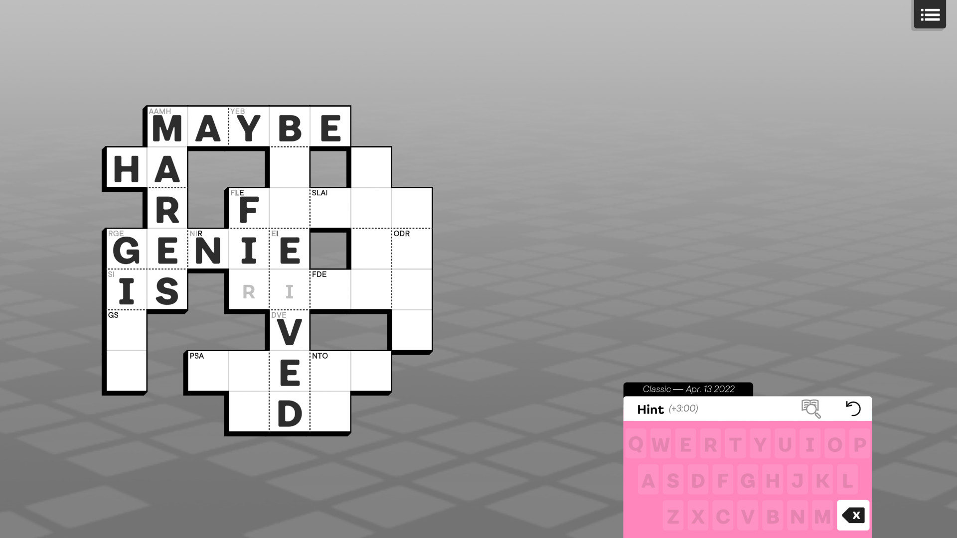 Nowa codzienna gra słowna Knotwords to wariacja na temat krzyżówek, Wordle i sudoku