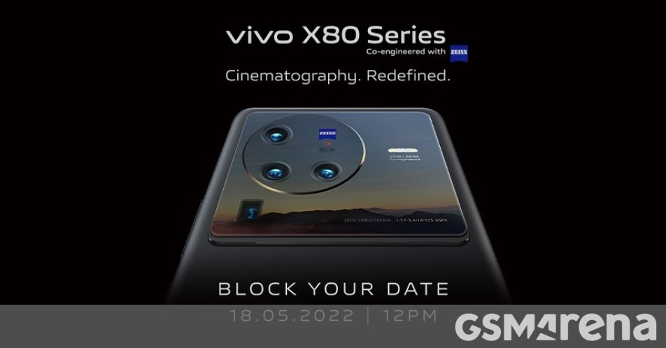 Premiera serii vivo X80 w Indiach na 18 maja