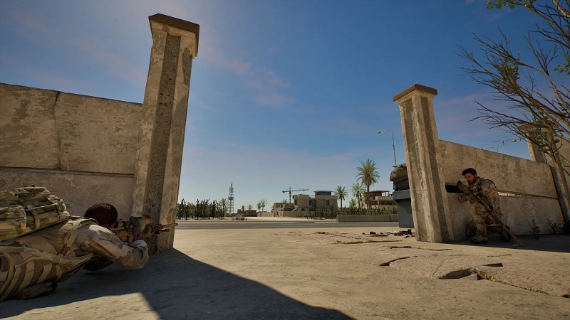 Jesteś snajperem w Center Mass: Streets of Ramadi.