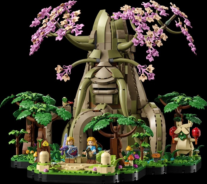 W ramach interesującej współpracy między Nintendo i LEGO ogłoszono pierwszy konstruktor o tematyce The Legend of Zelda, który pozwoli ci złożyć dwa warianty Wielkiego Drzewa Deku-2