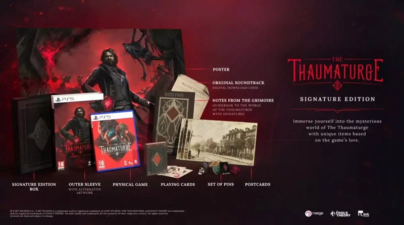Gra fabularna The Thaumaturge doczeka się fizycznej edycji na PC, PlayStation 5 i Xbox Series, w tym edycji kolekcjonerskiej.-2
