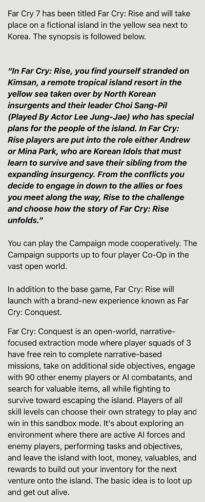 Plotka: Akcja Far Cry rozgrywać się będzie w Korei Północnej, a w rolę głównego złoczyńcy wcieli się gwiazda Squid Game-2
