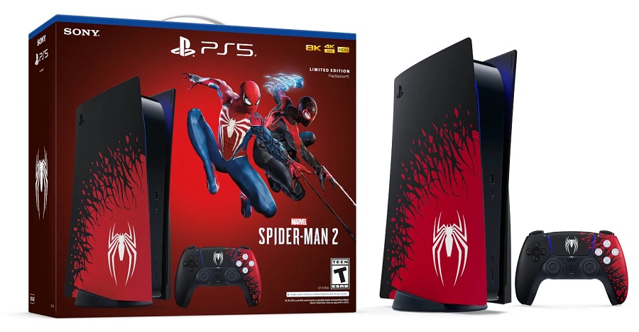 Ruszyła przedsprzedaż limitowanej wersji gry Marvel's Spider-Man 2 na PlayStation 5. Ujawniono również cenę ekskluzywnej konsoli w Stanach Zjednoczonych i Europie-2