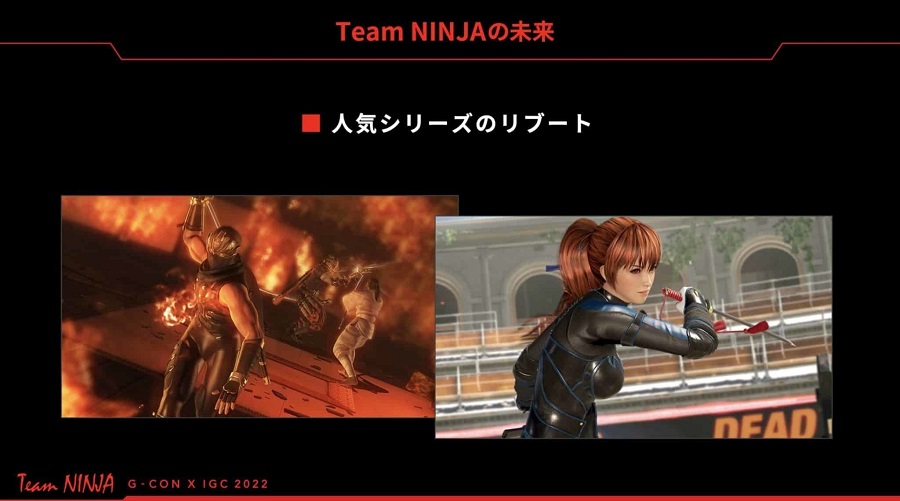 Japońskie klasyki odświeżone: Team Ninja pracuje nad rebootem swoich serii Ninja Gaiden i Dead or Alive-2
