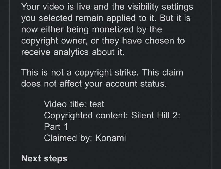 Konami się wymigało? Bloger dostaje streamera zablokowanego przez Japończyków "Za naruszenie praw autorskich do Silent Hill 2: Part 1".-2