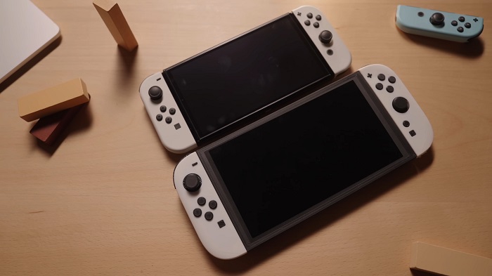 Chiński bloger stworzył trójwymiarową makietę Nintendo Switch 2 w oparciu o wyciekłe informacje i dokonał porównań z innymi konsolami przenośnymi (wideo)-2