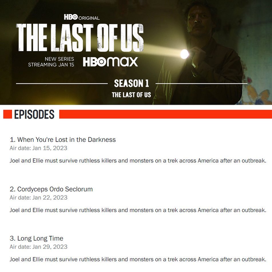 Czas ujawnić szczegóły: na Rotten Tomatoes pojawiły się tytuły pierwszych 3 odcinków telewizyjnej adaptacji The Last of Us-2