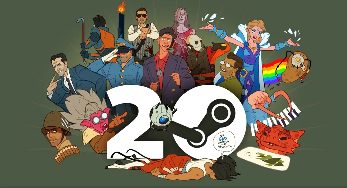 Steam ma 20 lat! Valve świętuje rocznicę swojego sklepu i przypomina najważniejsze wydarzenia z historii Steam, a także rozdaje prezenty użytkownikom.