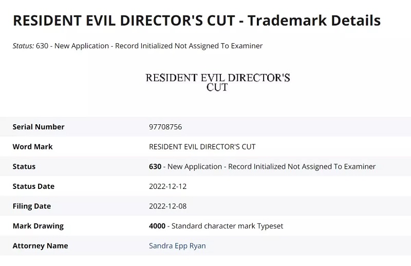 Nowy remake od Capcomu? Wydawcy ponownie rejestrują znak towarowy Resident Evil Director's Cut-2