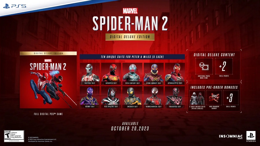 Ujawniono datę premiery Marvel's Spider-Man 2-3