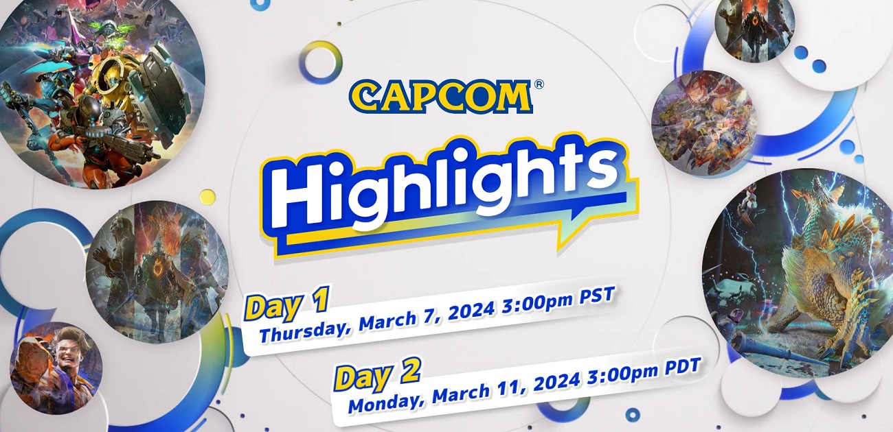 Capcom zapowiedział własną prezentację, która odbędzie się 8 i 12 marca