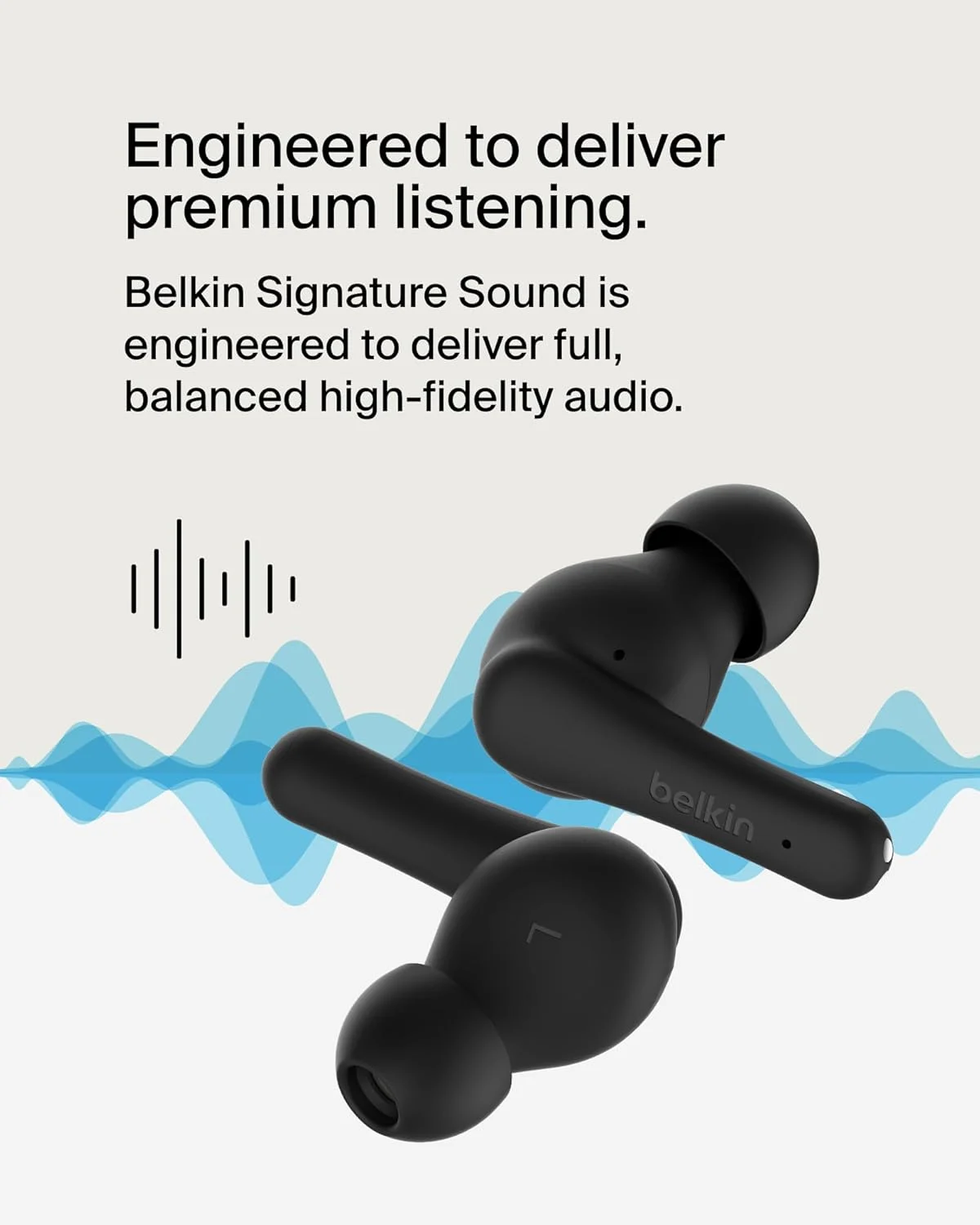 Słuchawki SoundForm Rhythm w akcji Słuchawki SoundForm Rhythm w akcji