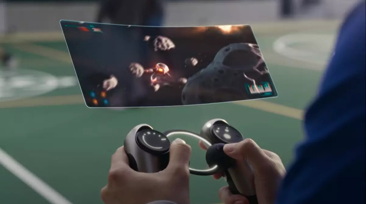 Rzut oka w przyszłość: Sony pokazało, jak mogą wyglądać gamepady, smartfony, zestawy VR, kino 3D i technologia gier za dziesięć lat.