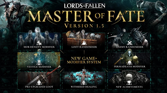 Opublikowano dużą aktualizację Master of Fate dla Lords of the Fallen - zakończy ona wsparcie dla mrocznego action-RPG-2