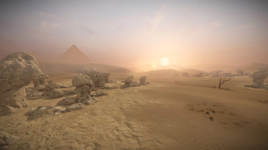 Pierwsze zrzuty ekranu z Total War: Pharaoh pokazują majestatyczne miasto starożytnego Egiptu i spektakularny krajobraz piaszczystej pustyni-4