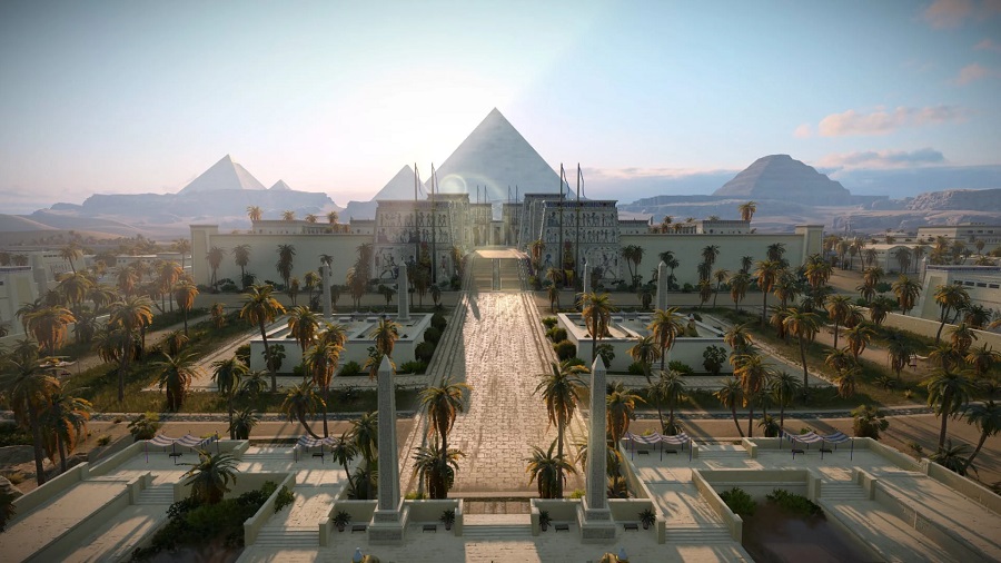 Pierwsze zrzuty ekranu z Total War: Pharaoh pokazują majestatyczne miasto starożytnego Egiptu i spektakularny krajobraz piaszczystej pustyni-5