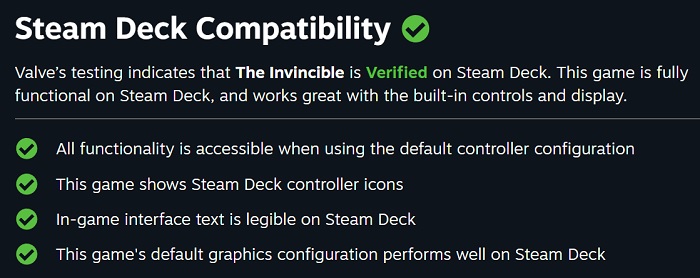 Atmosferyczny thriller The Invincible będzie w pełni kompatybilny z konsolą przenośną Steam Deck od dnia premiery-2