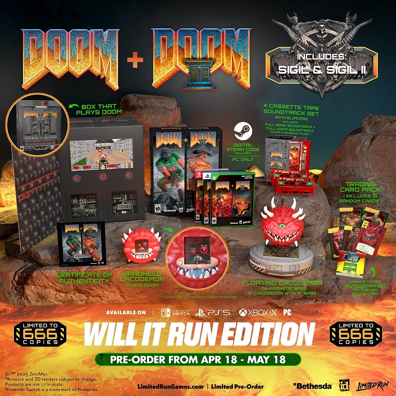 Doom + Doom II Will it Run Edition