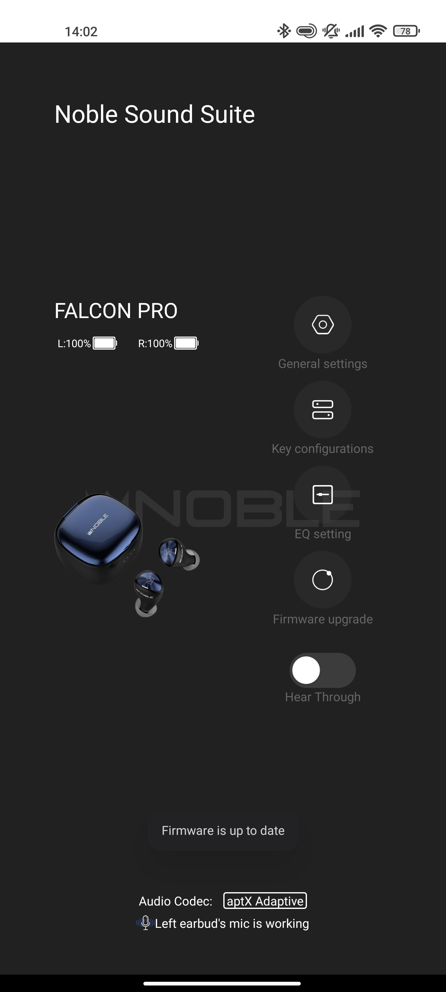 Recenzja Noble Audio Falcon Pro: przytulny dźwięk bezprzewodowy-29