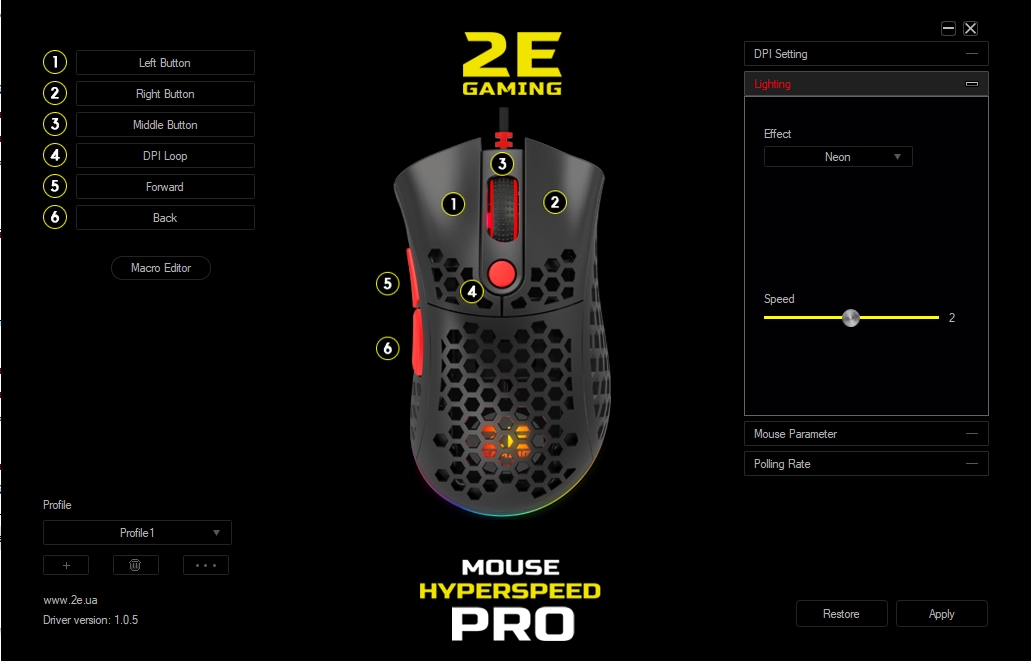 2E Gaming HyperSpeed Pro - przegląd: Lekka mysz do gier z doskonałym sensorem-21