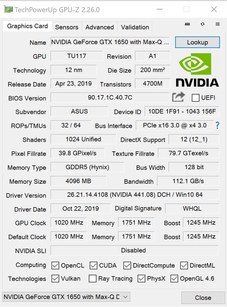 Przegląd ASUS Zenbook UX534FTS 15: kompaktowy notebook z GeForce GTX 1650 i Intel 10-tej generacji-87