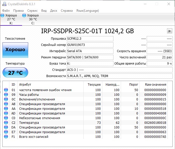 Przegląd SSD napędu Goodram IRDM PRO Gen.2: szybkość i stabilność-48