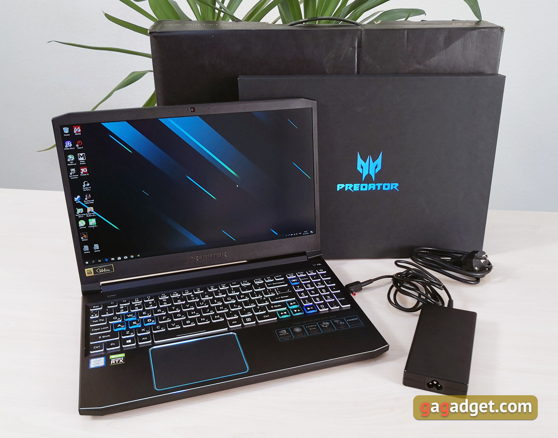 Przegląd Acer Predator Helios 300 "drapieżny" notebook do gier z GeForce RTX 2060-3