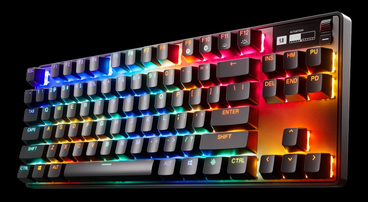 "Szybciej. Mądrzej. Lepsza" - SteelSeries zaprezentowało nową klawiaturę dla graczy Apex Pro Gen 3.