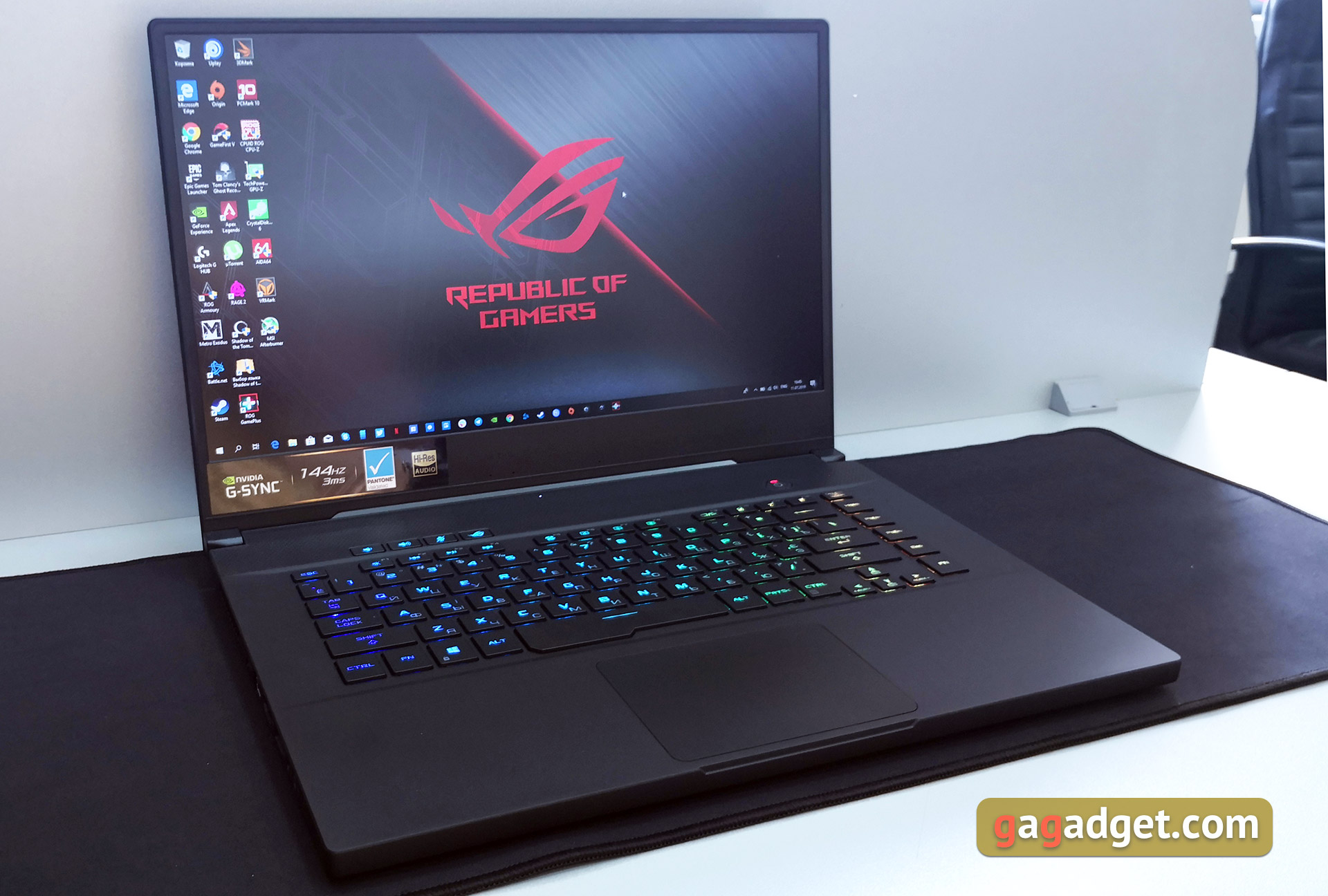 Recenzja ASUS ROG Zephyrus S GX502GW: wydajny laptop do gier z GeForce RTX 2070 o wadze zaledwie 2 kg
