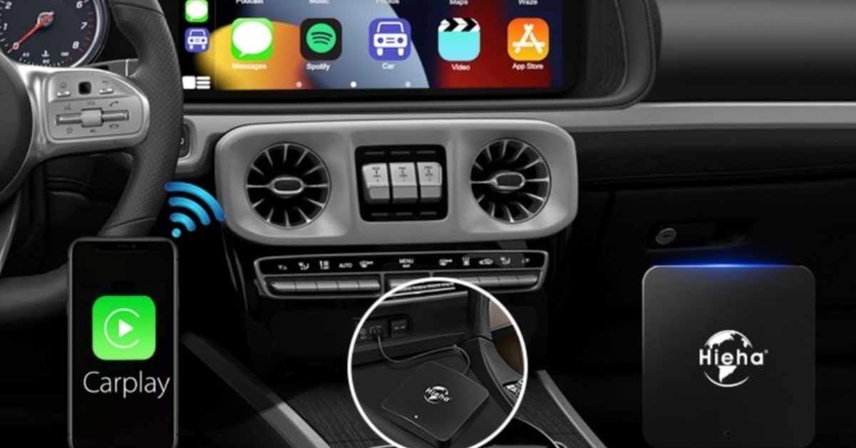 najlepszy bezprzewodowy adapter Apple CarPlay