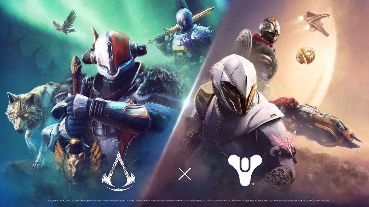Wikingowie z blasterami i roboty z toporami: zapowiedziano crossover pomiędzy Assassin's Creed Valhalla a Destiny 2