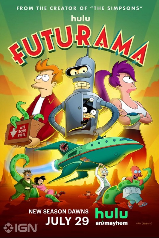 Żywe chwile z ulubionymi postaciami: zaprezentowano zwiastun nowego sezonu legendarnego serialu animowanego Futurama-2