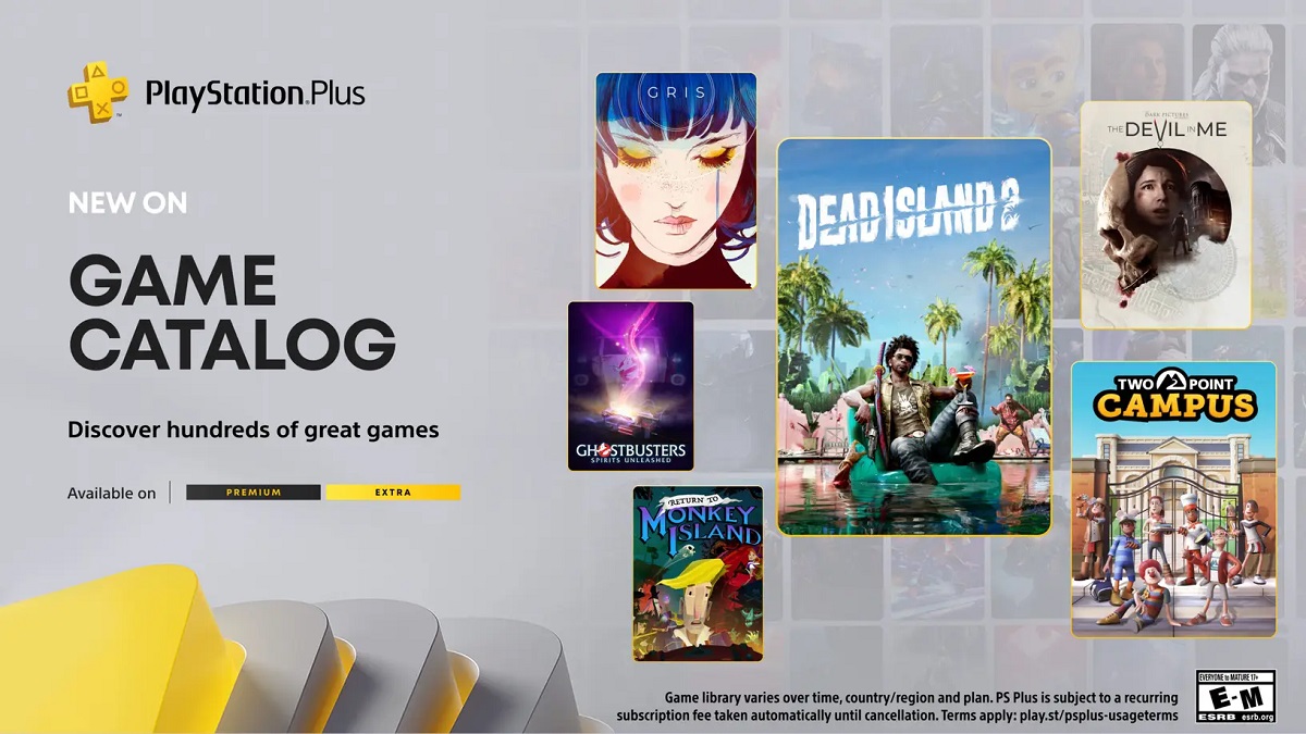 W przyszłym tygodniu subskrybenci PlayStation Plus Extra i Premium otrzymają Dead Island 2, GRIS, Two Point Campus i kilka innych godnych uwagi gier