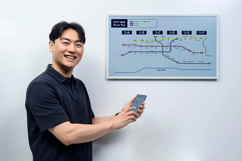 Zarządzanie treścią dla kolorowego papieru elektronicznego za pomocą Samsung VXT