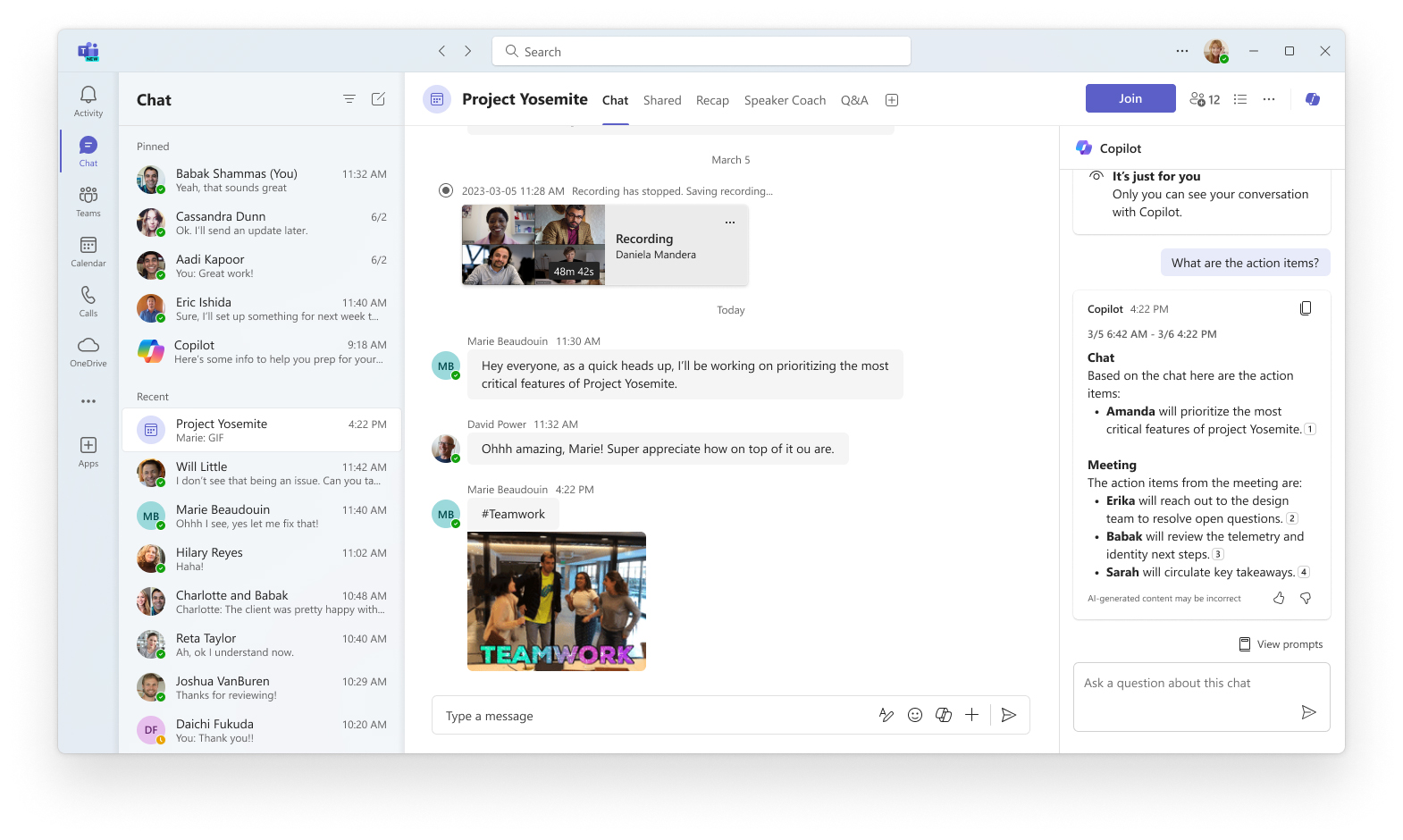 Microsoft Teams staje się inteligentniejszy dzięki ulepszonym możliwościom sztucznej inteligencji Copilot-2