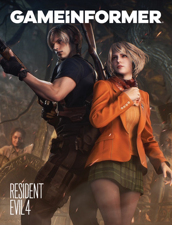Nowa grafika przedstawiająca bohaterów remake'u Resident Evil 4 zdobi okładkę najnowszego numeru magazynu Game Informer-2