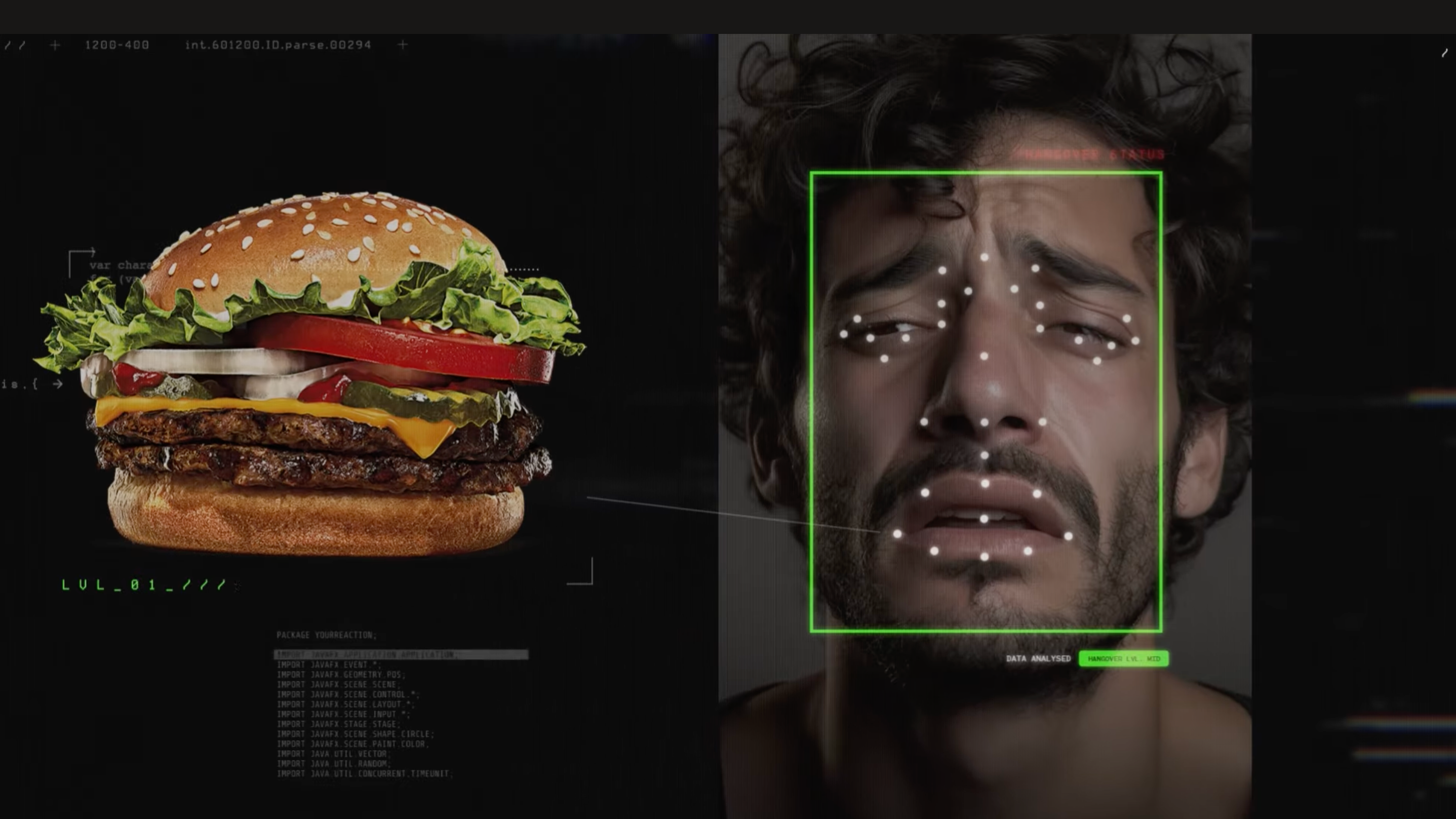 Burger King uruchomił aplikację skanującą "poziom kaca", aby przyznawać zniżki.