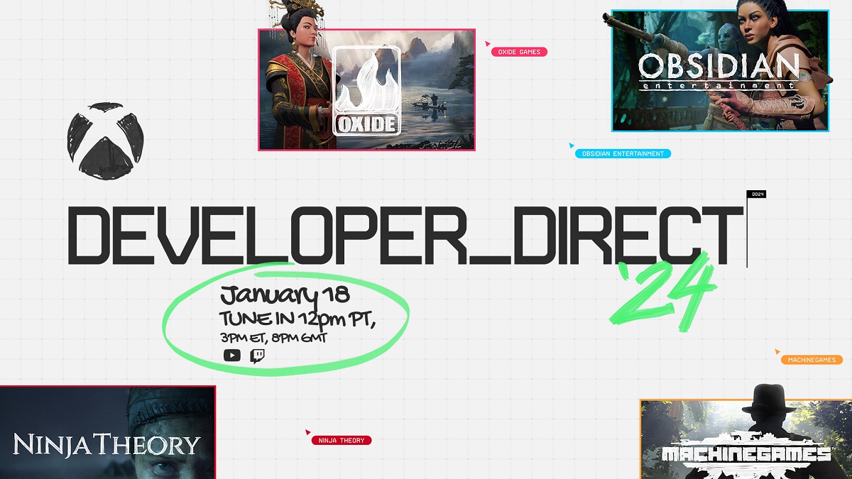 Microsoft oficjalnie zapowiedział pokaz Xbox Developer_Direct: widzowie zobaczą pierwszy materiał z rozgrywki Indiany Jonesa i ambitnego RPG Avowed 