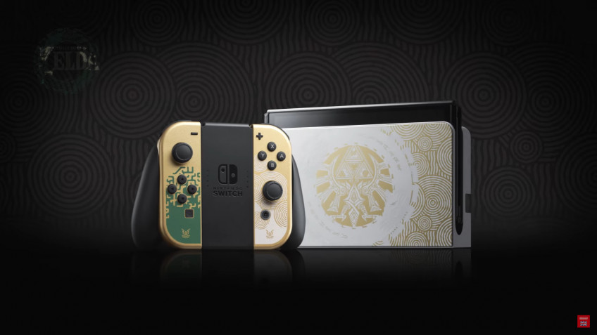 Nintendo zaprezentowało limitowaną edycję konsoli Switch OLED, która jest stylizowana na The Legend of Zelda: Tears of the Kingdom-6