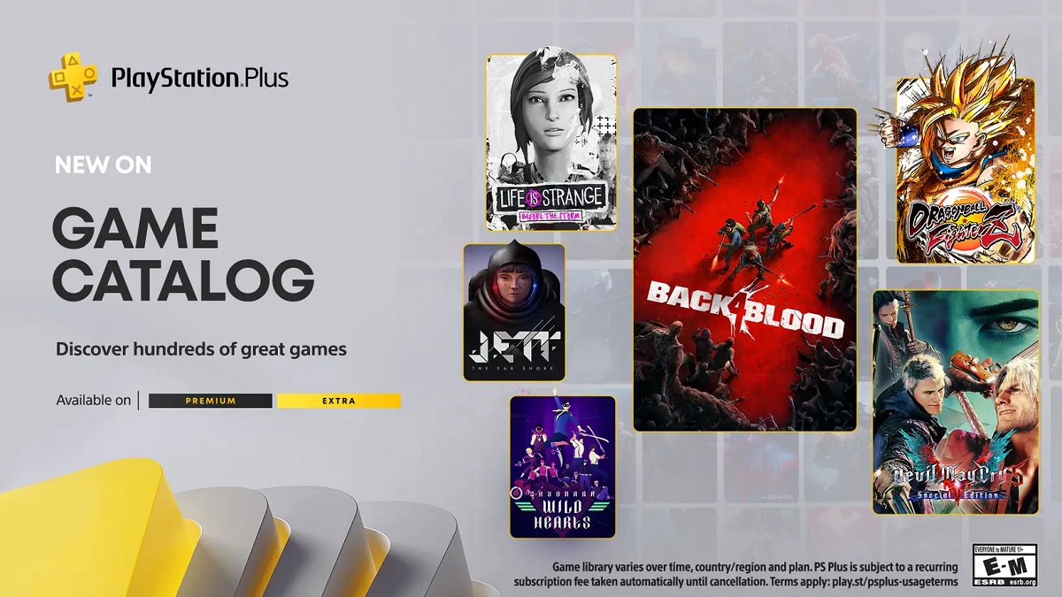 Devil May Cry 5, Life is Strange, Back 4 Blood i wiele więcej trafi do katalogu Rozszerzonej Subskrypcji PlayStation Plus w styczniu