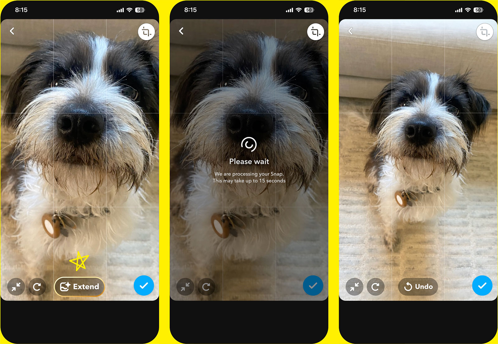 Subskrybenci Snapchat+ mogą teraz używać sztucznej inteligencji do tworzenia lub rozszerzania obrazów w aplikacji.