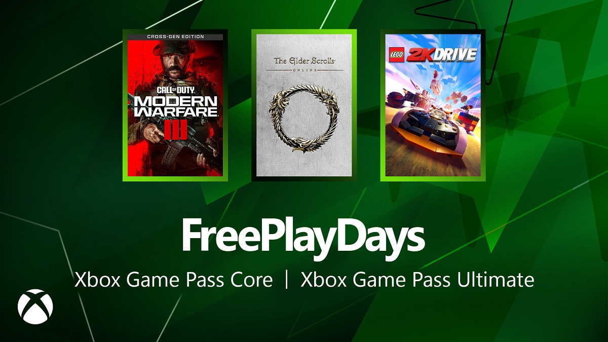 Call of Duty MW3, TES Online i LEGO 2k Drive są dostępne dla użytkowników ekosystemu Xbox w ramach Dni Darmowej Gry.