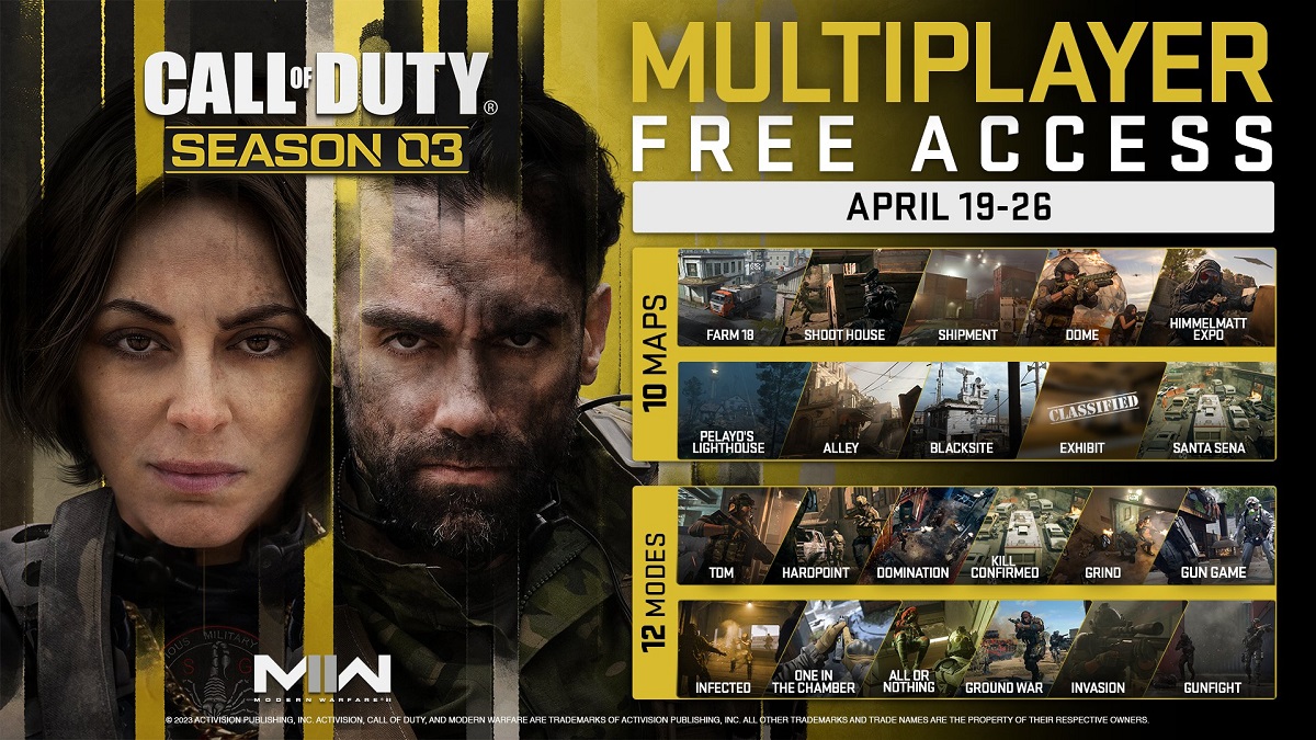 Zadzwoń do swoich przyjaciół! Tydzień darmowego multiplayera rozpoczyna się już dziś w Call of Duty: Modern Warfare 2