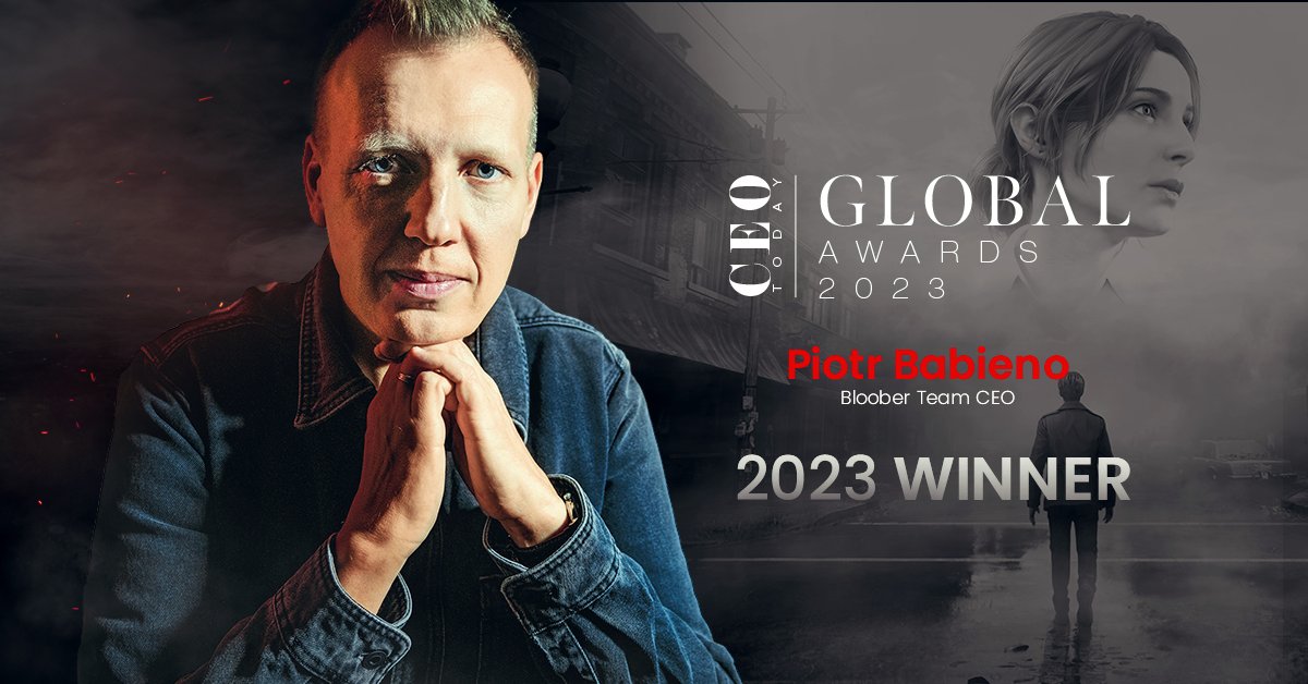 CEO polskiego studia Bloober Team po raz drugi z rzędu został uznany za najbardziej innowacyjny executive w branży gier. Brawo, Piotr Babieno!