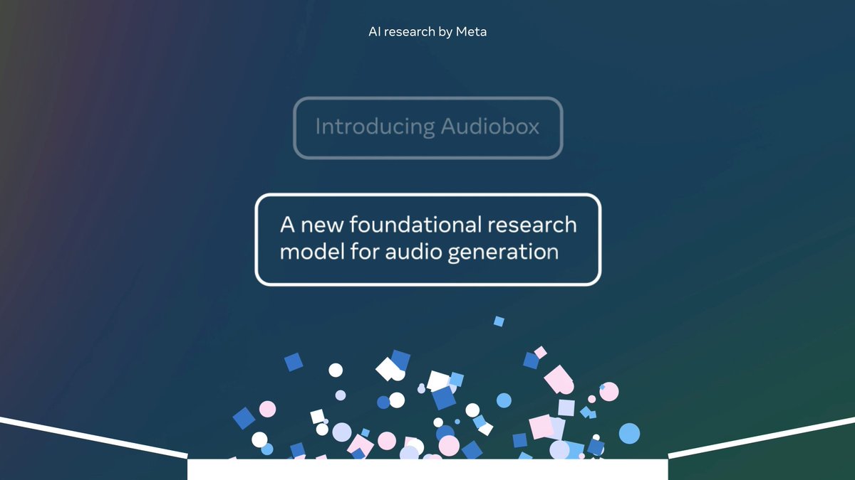 Meta wprowadziła Audiobox - sztuczną inteligencję do generowania głosu i efektów dźwiękowych