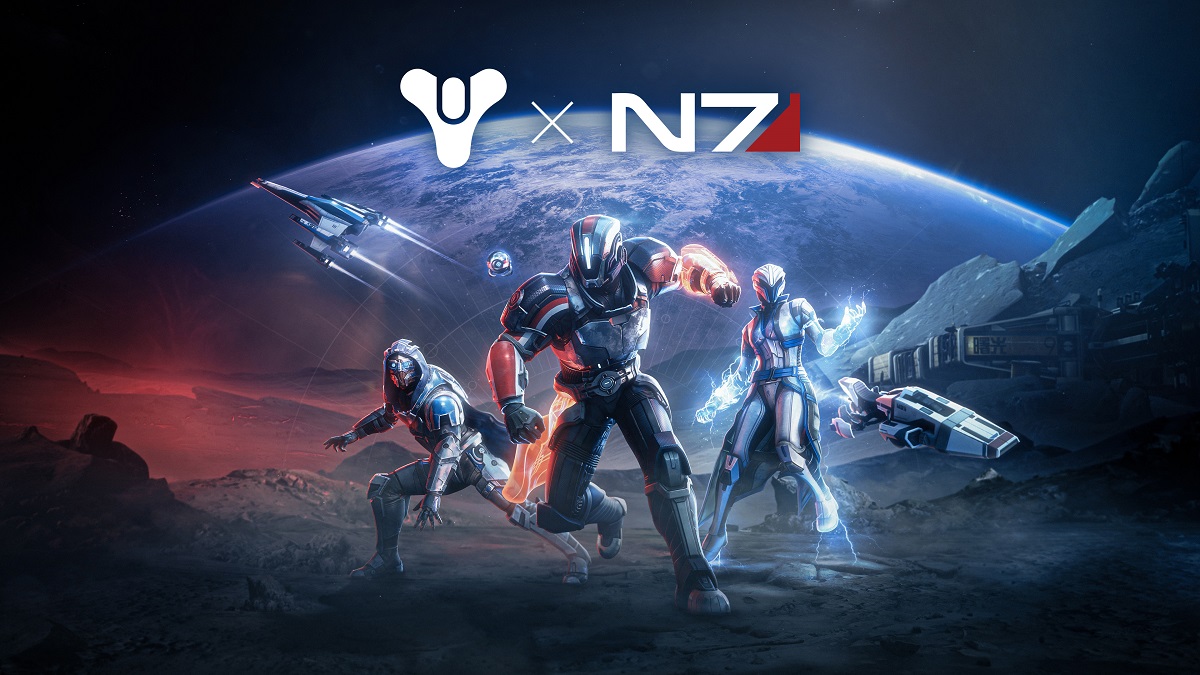 Destiny 2 będzie zawierać zbroję komandora Sheparda i innych postaci z serii Mass Effect: Bungie ogłosiło kolejną grę typu crossover