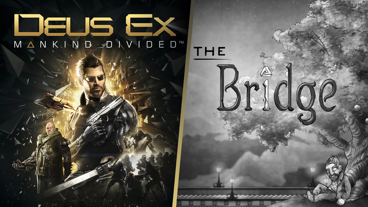 Oferta trudna do odrzucenia: EGS rozdaje Deus Ex: Mankind Divided i grę logiczną The Bridge.