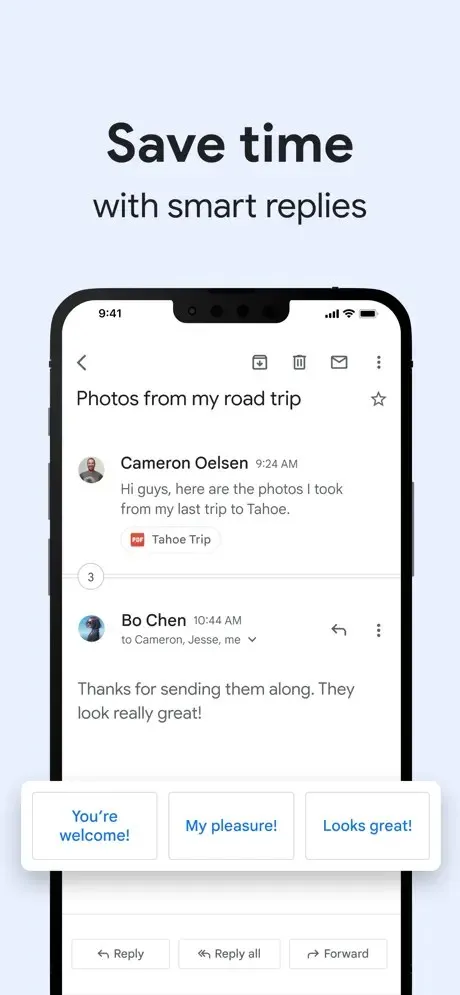 Stary design Gmail dla iOS Stary design Gmail dla iOS